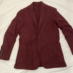 Suitsupply Deep Burgundy Jacket